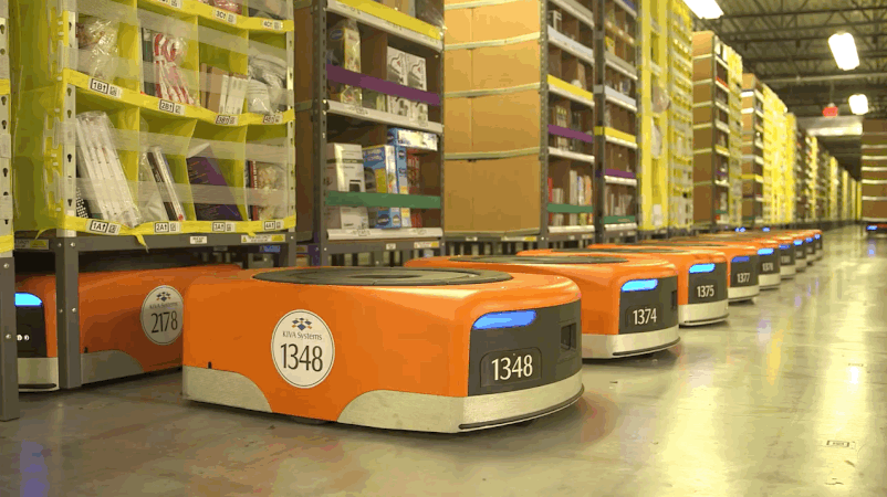 Amazon Fulfillment Robots